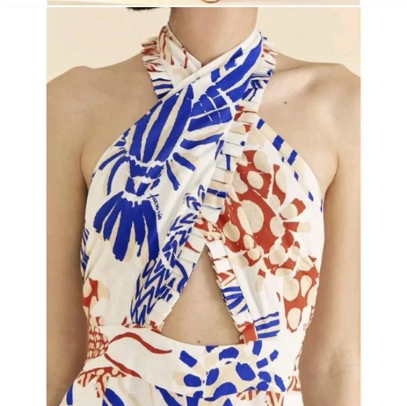 Farm Rio Lobster Jumpsuit - Picture 5 of 5